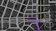 Mission Row location of the Gauntlet car in the game (Image via Rockstar Games)Enter caption